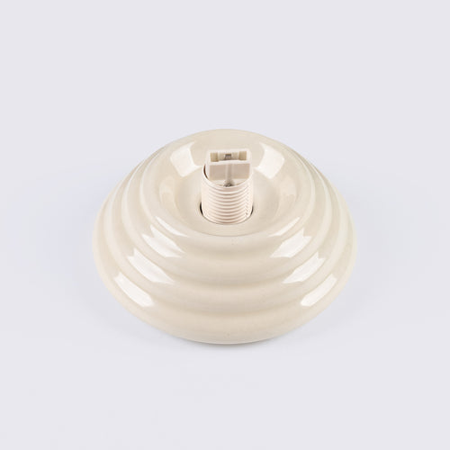 Sollux Lighting Plafondlamp ZORI beige IP44 - 12x16x12cm