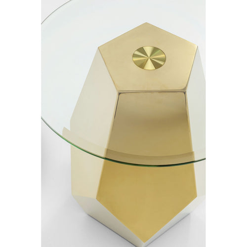 Kare Design Bijzettafel Ricchezza Ø45cm goud - vtwonen shop