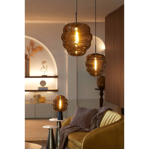 Light & Living deken Bodi - bruin - 152x127x0.5cm