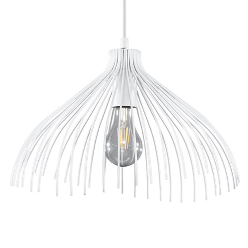 Sollux Lighting Hanglamp UMB wit - 40x40x125cm