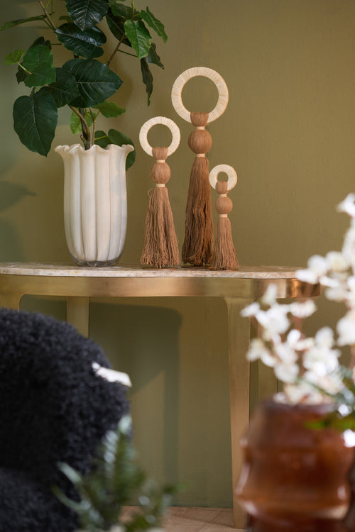 Light & Living vaas SEDONA - Ø23.5x38cm - wit - vtwonen shop