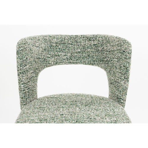 Housecraft Living Chelsea Eetkamerstoelen Groen - Set van 2
