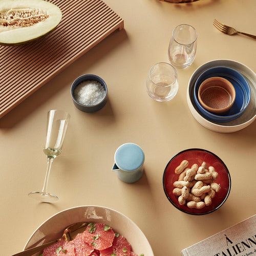 Hübsch dienblad Stream - eikenhout - 45x22xh4cm - vtwonen shop