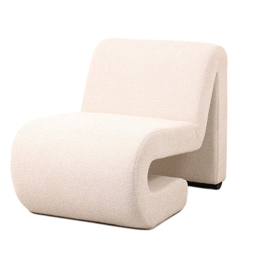 DÉJA Living Fauteuil Mia - Stof - Beige - vtwonen shop