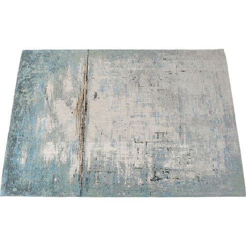 Kare Design Vloerkleed Abstract blauw