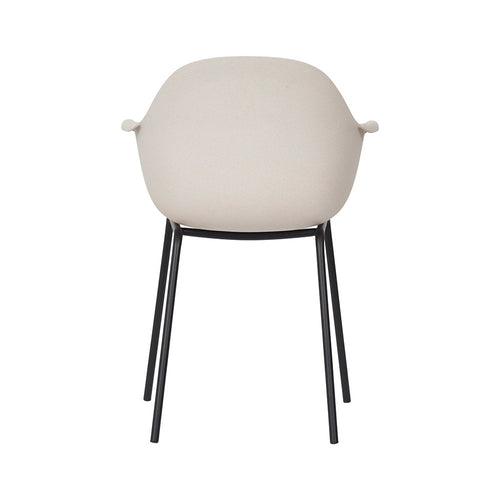 Lisomme Dorian tuinstoel gerecycled bamboe créme - vtwonen shop