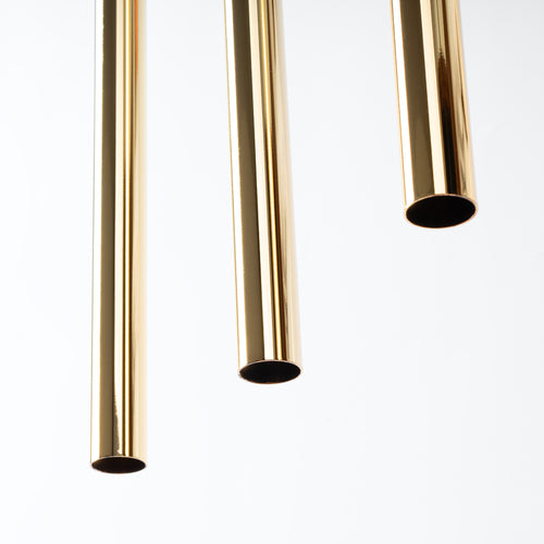 Sollux Lighting Hanglamp PASTELO 3L goud gepolijst - 30x5x90cm