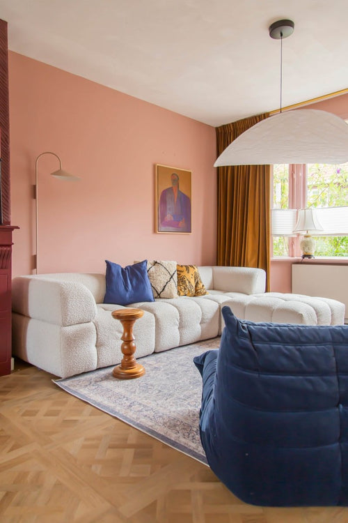 Interieur05 Vintage vloerkleed Sybil Blauw - 290 x 200 cm - vtwonen shop