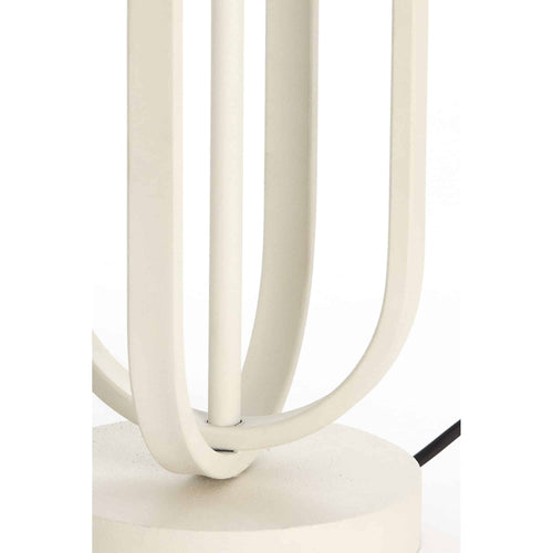 Light & Living lampvoet Aster - wit - Ø16cm - vtwonen shop