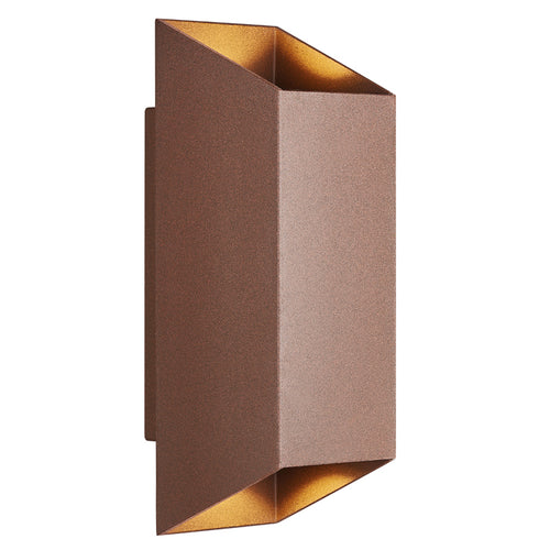 Nordlux Nico Wandlamp Buiten - 2-lichts GU10 - IP54 - Roest