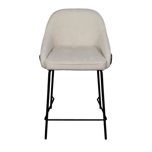 Giga Meubel Barstoel Maxime - Stof - Beige - Set van 2 - vtwonen shop