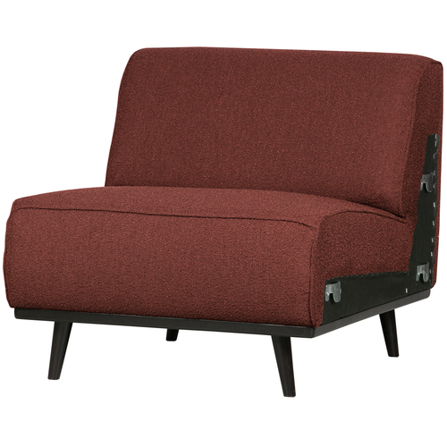 WOOOD 1-zits element Statement - Boucle - Chestnut - 77x79x93 - vtwonen shop