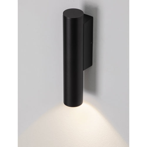 Nova Luce TORRIN Buitenwandlamp met neerwaartse verlaging, donker antraciet, LED 3W 230lm IP65 2700K