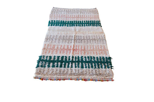 AFK Living vloerkleed Berber - handgemaakt - Wol - 87 x 176 cm