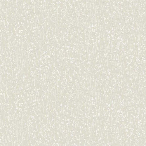 Borastapeter behang bloemetjes beige - 53 cm x 11.2 m - 660124 - vtwonen shop