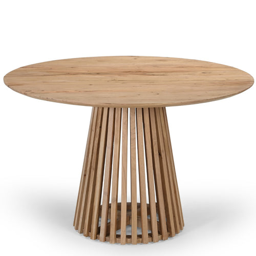 Giga Meubel Eettafel Seppe - Rond - Acaciahout - 120cm
