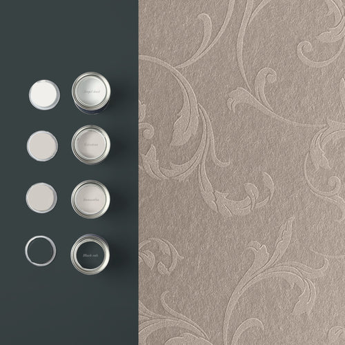 Graham & Brown Vliesbehang - Baroque Bead Champagne - 10mx52cm - vtwonen shop