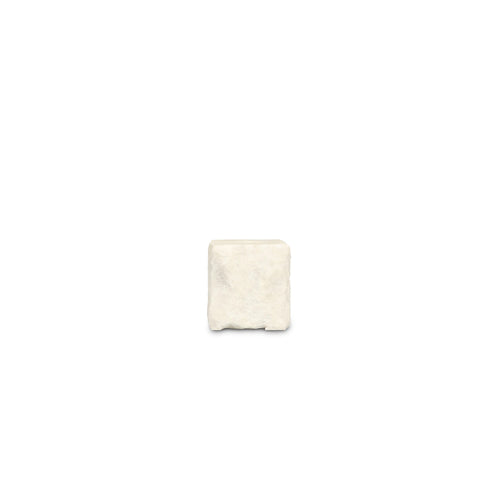 S|P Collection - Kandelaar 8x8xH8cm marmer wit Opus
