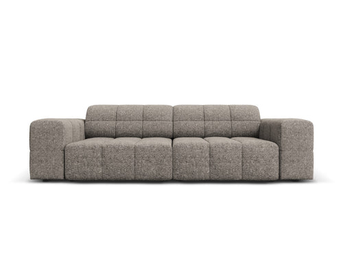 Cosmopolitan Design Bank Chicago 3-zits, chenille grijs - 102x212x78cm