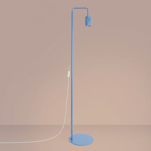 Sollux Lighting Vloerlamp RAYO 1 azuurblauw - 30x30x160cm