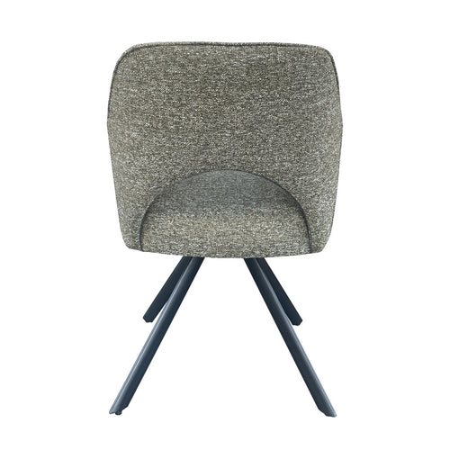 Livingfurn eetkamerstoel Helen Turtle - grijs - set van 2 - vtwonen shop