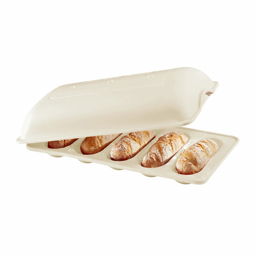Emile Henry Baguettesvorm mini E-box - 390x230mm - Lin - vtwonen shop