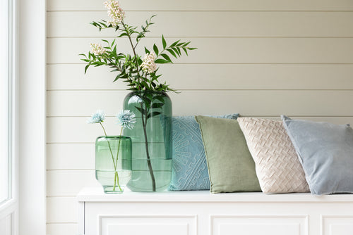 J-Line kussen Gewoven - polyester - beige - vtwonen shop