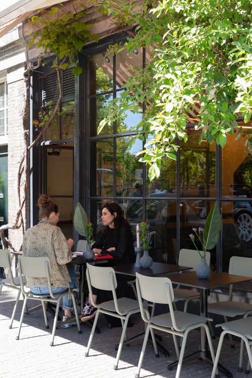 Zuiver Back To School Tuinstoel Groen - Set van 2 - vtwonen shop