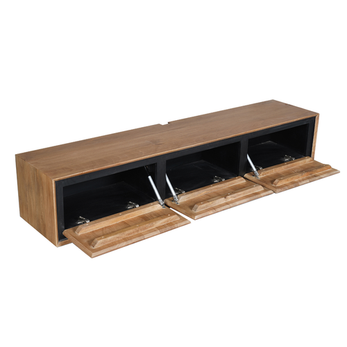 Starfurn  tv meubel RichWood - bruin - 35x160x30cm