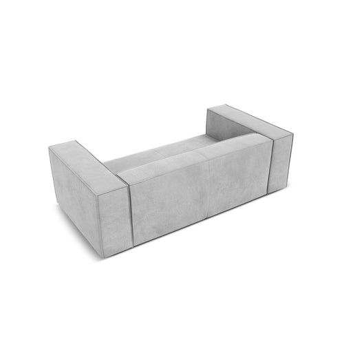 Cosmopolitan Design - Bank Turin 2-zits, structurele stof geld - 100x212x68cm