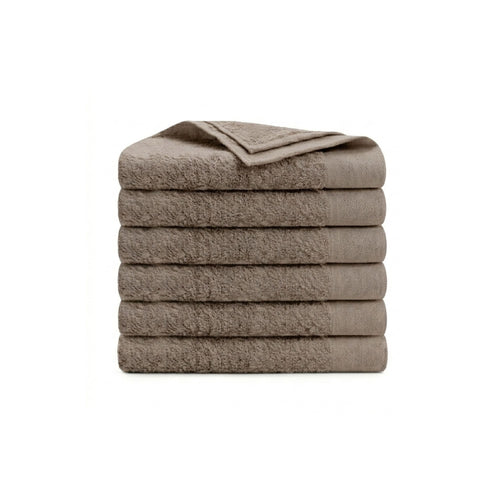 Ten Cate douchelakens 70x140 cm - taupe - 6pack
