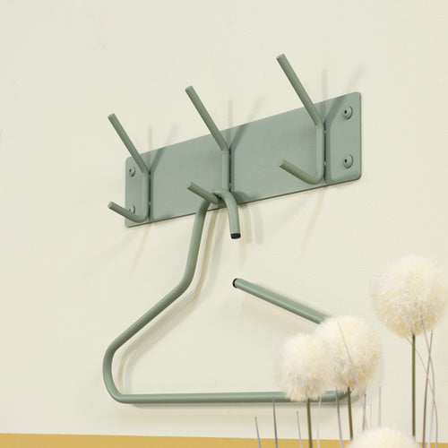 Spinder Design kapstok Fusion 3 - Dusty Green - 3 haken - vtwonen shop