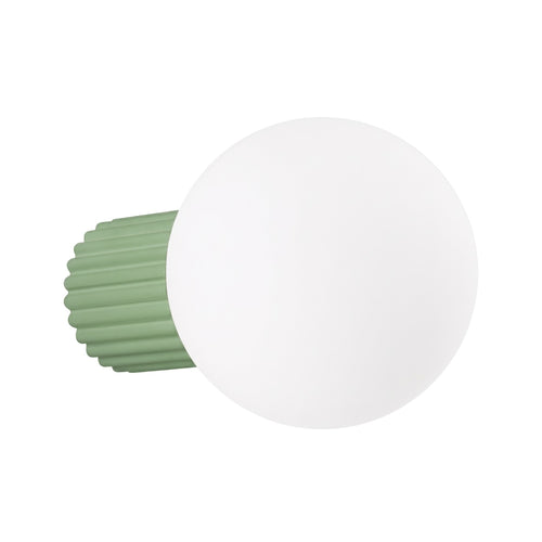 Sollux Lighting Wandlamp HALO salie IP44 - 12x17x12cm