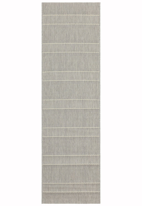 Vloerkleed Easy Living Patio PAT03 Beige Stripe 80x150 cm - vtwonen shop