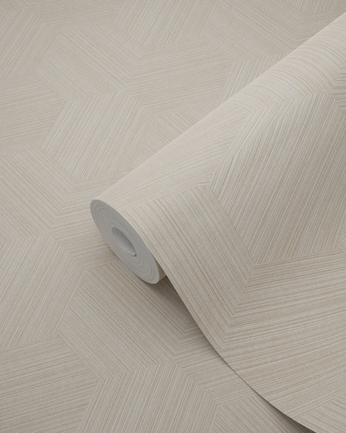 Origin Wallcoverings behang grafisch 3D motief lichtbeige - 50 x 900 cm - 347993 - vtwonen shop