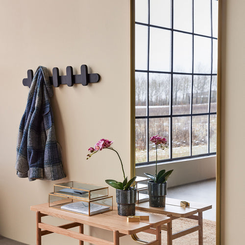 Hübsch theelichthouder Roll - ijzer - 4x12xh2cm - vtwonen shop