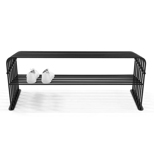 Spinder Design schoenenrek Grid 100 - Zwart - 10 paar schoenen - vtwonen shop