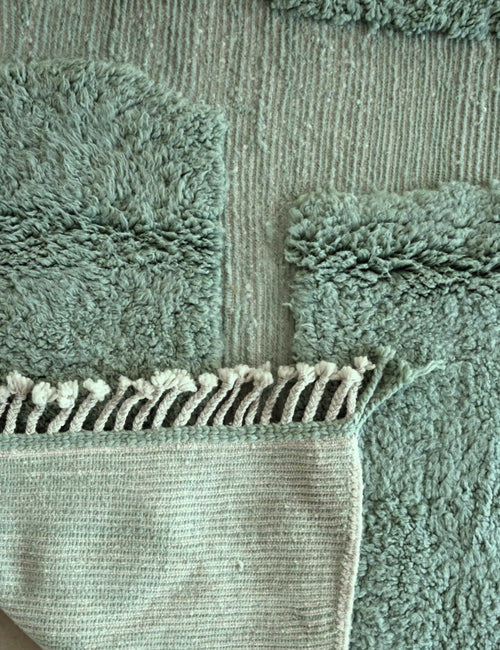 AFK Living vloerkleed Berber - handgemaakt - Wol - 207 x 289 cm