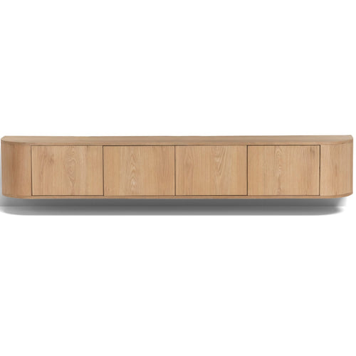 Livingfurn tv-meubel Novero Zwevend - bruin - 35x220x33 - vtwonen shop
