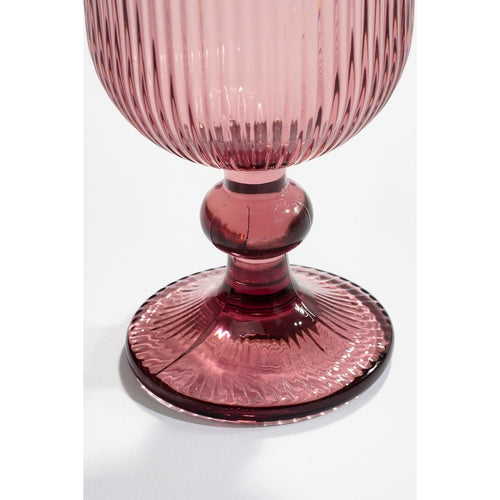 Mica Decorations Merlot Wijnglas - 250 ml - Glas - Paars
