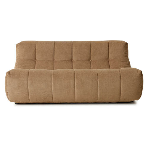 HKLIVING bank Lazy lounge – corduroy rib brown - vtwonen shop
