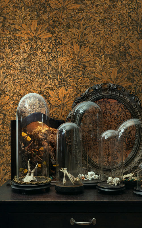 Masureel behang jungle-motief terracotta - 53 cm x 10.05 m - 630086 - vtwonen shop