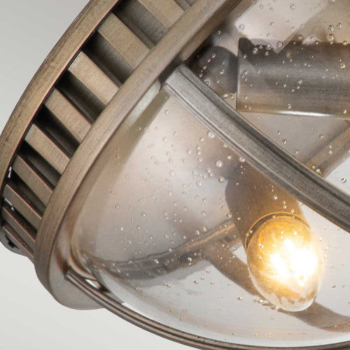 Elstead Kichler Halleron Buiten decoratief verzonken brons, IP44