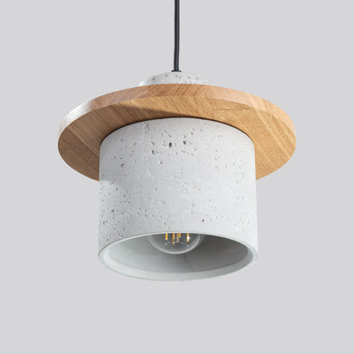 Sollux Lighting Hanglamp MAB beton - 22x22x125cm