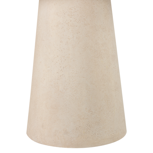 WOOOD tuintafel rond Kevon - Beton - Naturel - 76x100x100