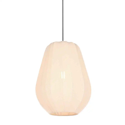 Anne Light & home hanglamp Sable - 1 lichts - 27  x 150   cm - creme - vtwonen shop