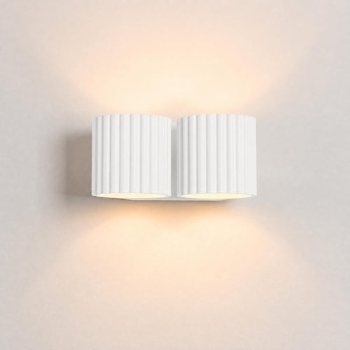 Sollux Lighting Wandlamp AURA 2 wit G9 - 21x12x10cm