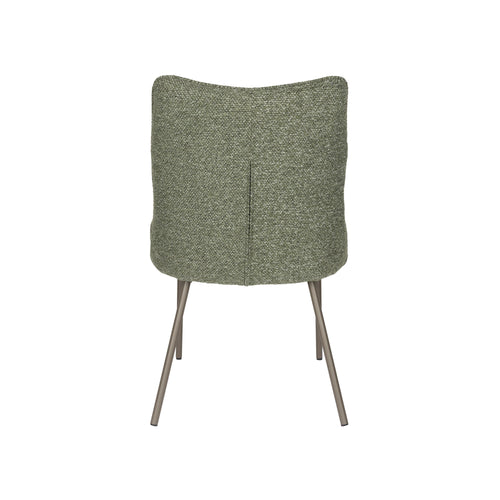 Housecraft Living Jacques Eetkamerstoelen Groen - Set van 2