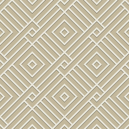 Origin Wallcoverings behang 3D grafisch motief beige - 50 x 900 cm - 347978 - vtwonen shop