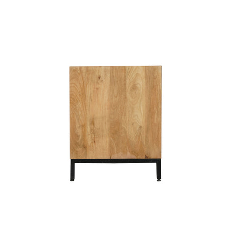 StarFurn Tv-meubel RichWood - Naturel Hout - 120x45x55cm